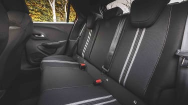 Vauxhall Corsa 1.2 Turbo GS rear seats